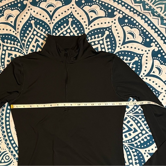 Women's Sz Sm Warm Essentials by Cuddl Duds Long Sleeve half zip w/thumb holes - Picture 3 of 6